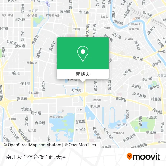 南开大学-体育教学部地图