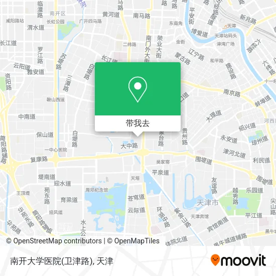 南开大学医院(卫津路)地图