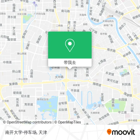 南开大学-停车场地图