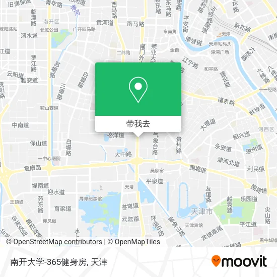 南开大学-365健身房地图