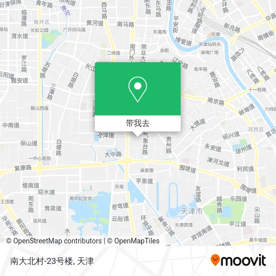 南大北村-23号楼地图