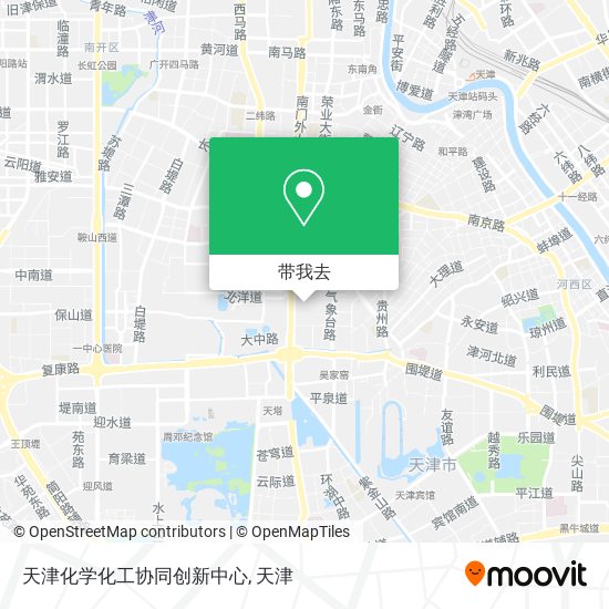 天津化学化工协同创新中心地图