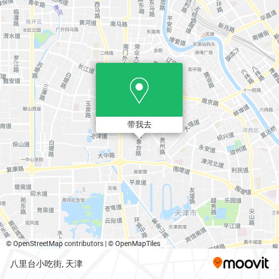 八里台小吃街地图
