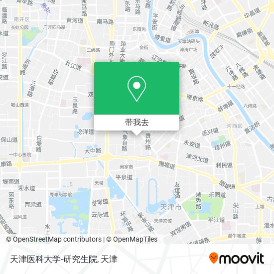 天津医科大学-研究生院地图