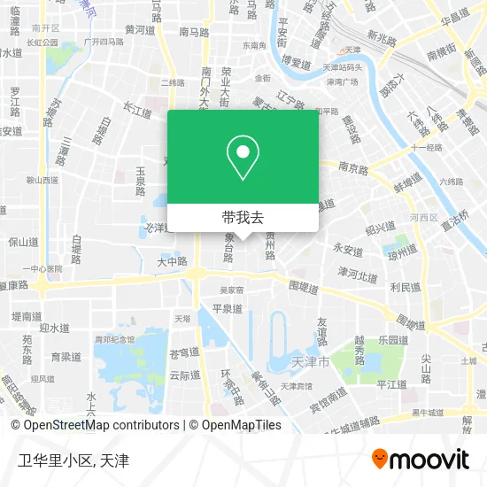 卫华里小区地图