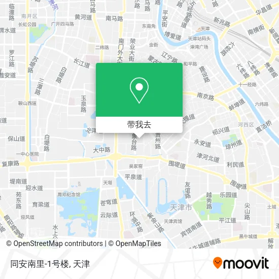 同安南里-1号楼地图