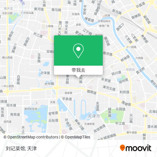 刘记菜馆地图