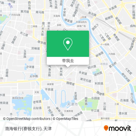 渤海银行(赛顿支行)地图