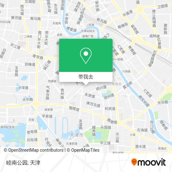 睦南公园地图