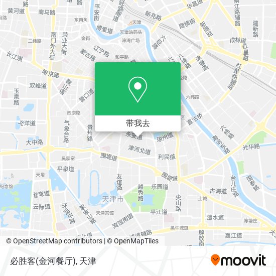 必胜客(金河餐厅)地图