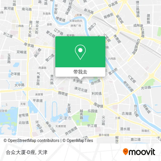 合众大厦-D座地图