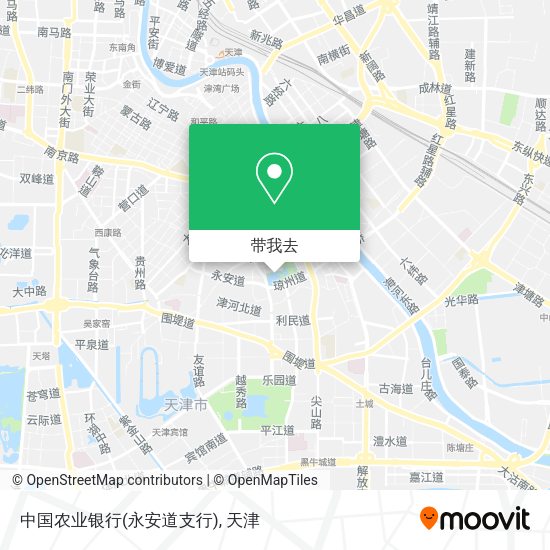 中国农业银行(永安道支行)地图