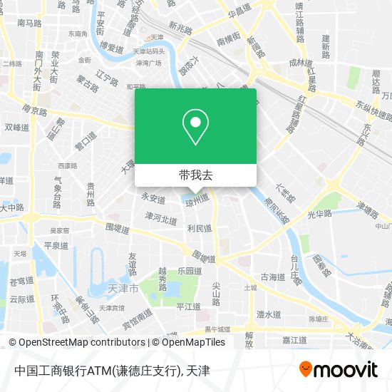 中国工商银行ATM(谦德庄支行)地图