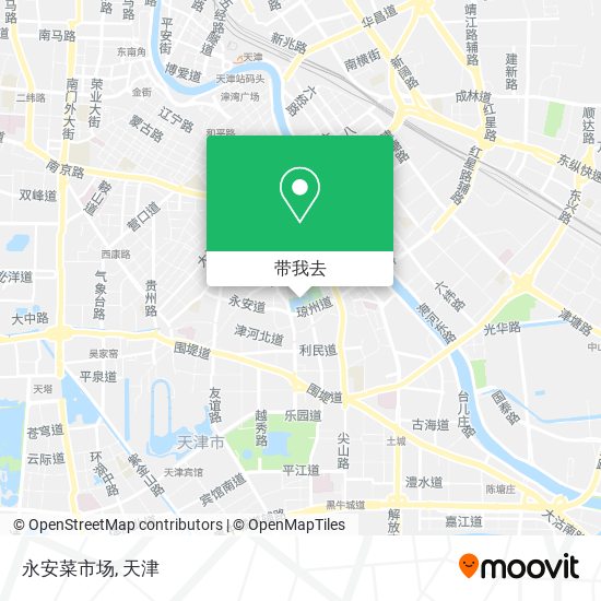 永安菜市场地图