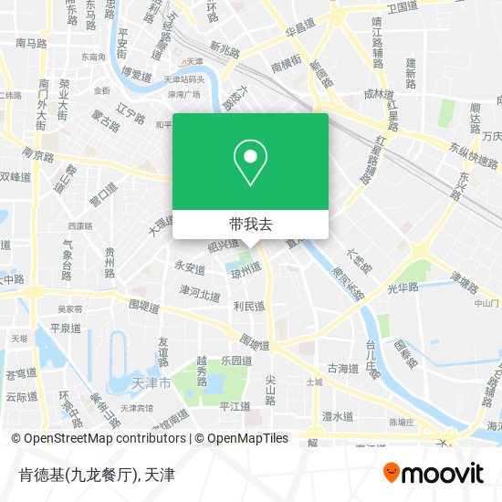 肯德基(九龙餐厅)地图