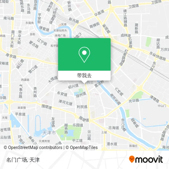 名门广场地图