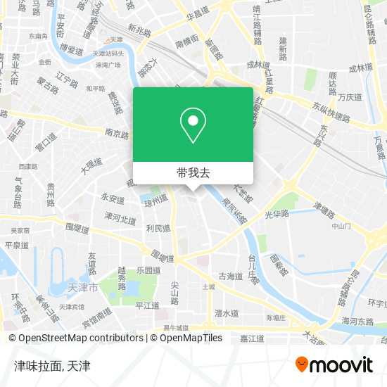 津味拉面地图