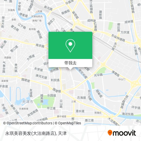 永琪美容美发(大沽南路店)地图