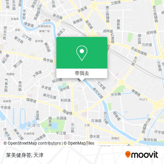 莱美健身荟地图