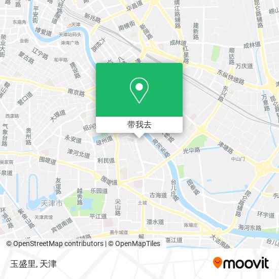 玉盛里地图