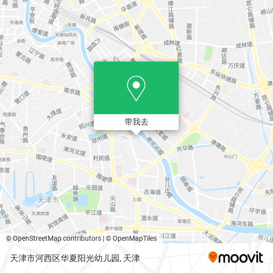 天津市河西区华夏阳光幼儿园地图