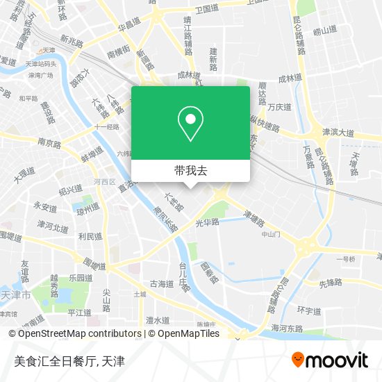 美食汇全日餐厅地图