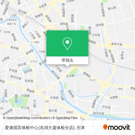 爱康国宾体检中心(东润大厦体检分店)地图