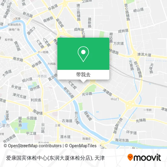 爱康国宾体检中心(东润大厦体检分店)地图