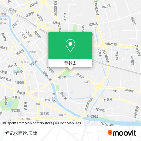 祥记捞面馆地图