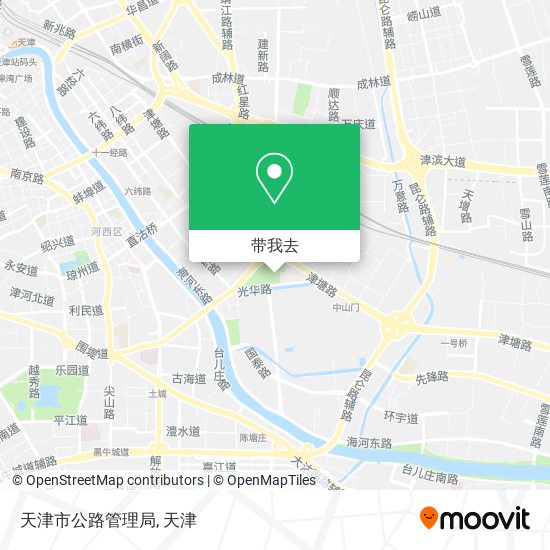 天津市公路管理局地图
