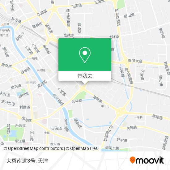 大桥南道3号地图