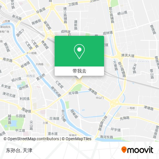 东孙台地图