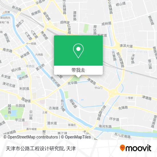 天津市公路工程设计研究院地图