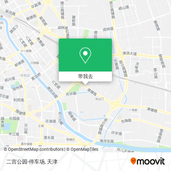 二宫公园-停车场地图
