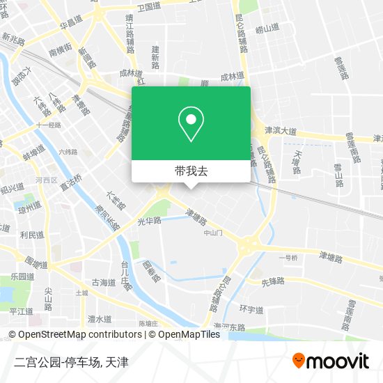 二宫公园-停车场地图