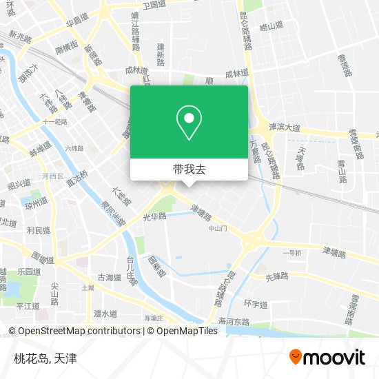 桃花岛地图