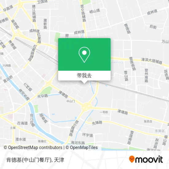 肯德基(中山门餐厅)地图