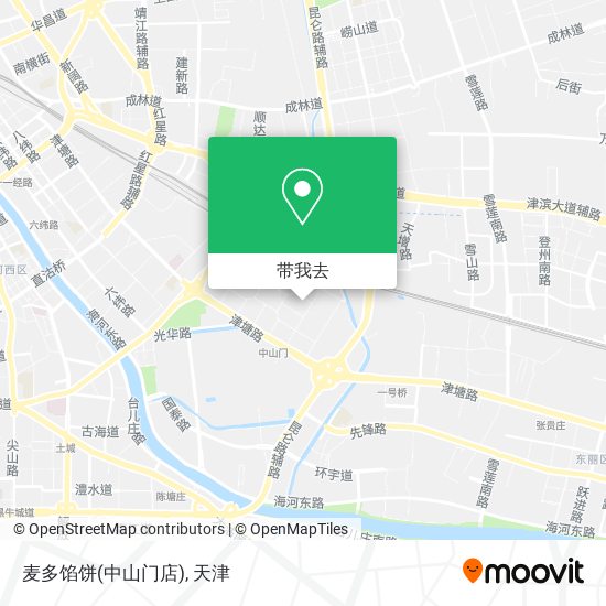 麦多馅饼(中山门店)地图