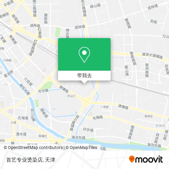 首艺专业烫染店地图
