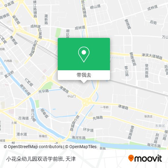 小花朵幼儿园双语学前班地图