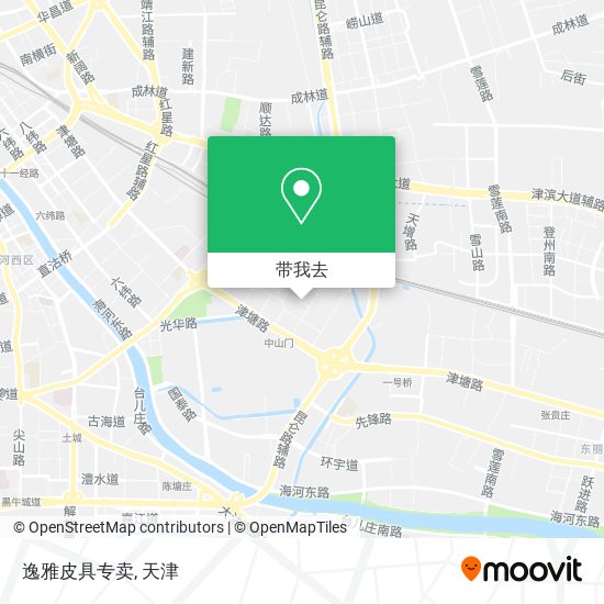逸雅皮具专卖地图