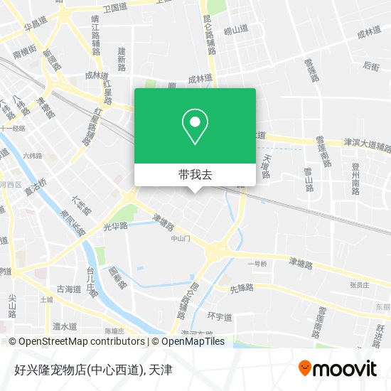 好兴隆宠物店(中心西道)地图