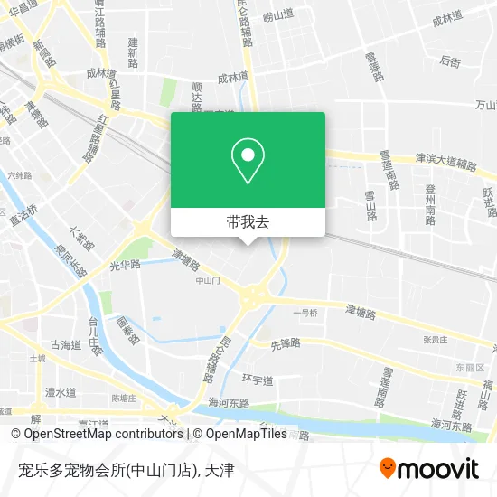 宠乐多宠物会所(中山门店)地图