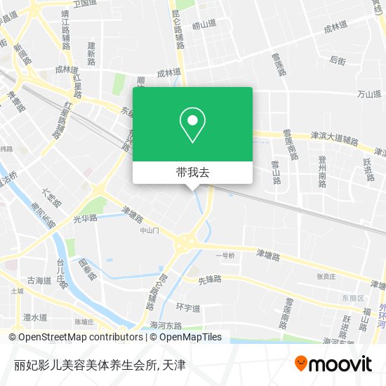 丽妃影儿美容美体养生会所地图