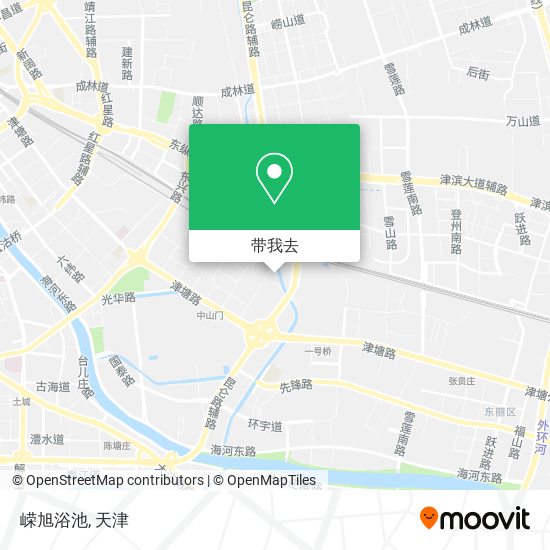 嵘旭浴池地图