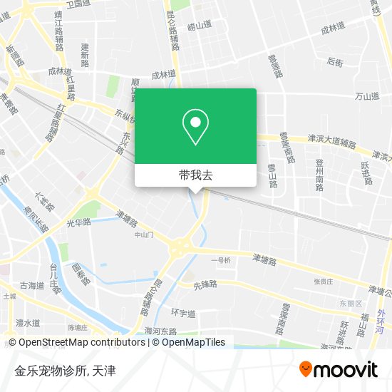 金乐宠物诊所地图