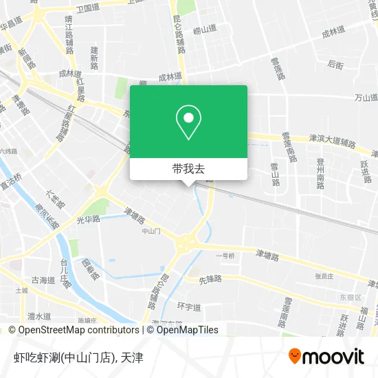 虾吃虾涮(中山门店)地图