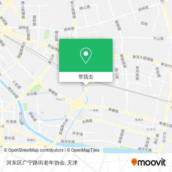 河东区广宁路街老年协会地图