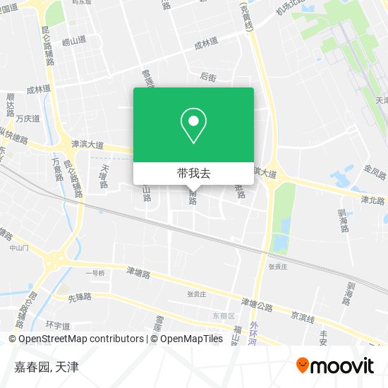 嘉春园地图