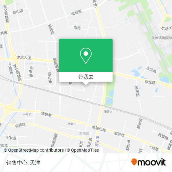 销售中心地图